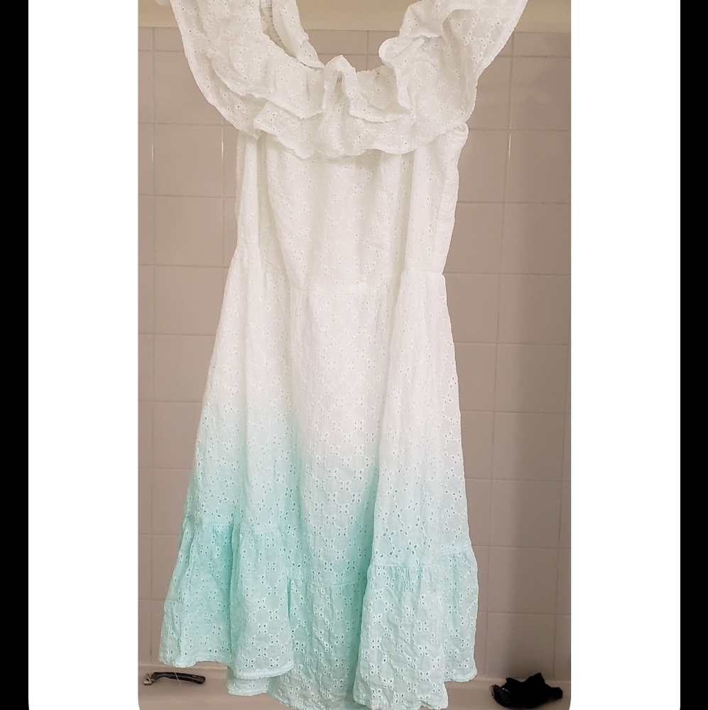 Custom dip dyed sundress